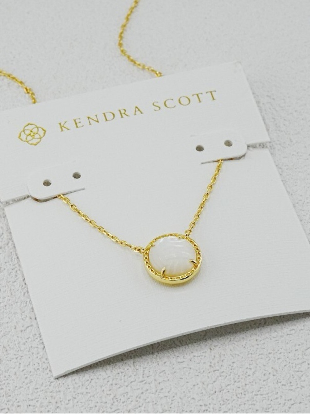 Kendra Scott Volleyball Pendant Necklace - Picture 2 of 4
